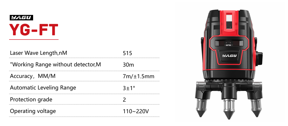 строительный лазерный уровень TG-FT